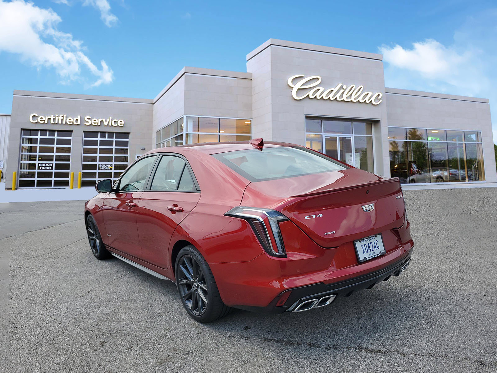 Used 2025 Cadillac CT4 V w/ Cold Weather Package AWD/4WD image 2