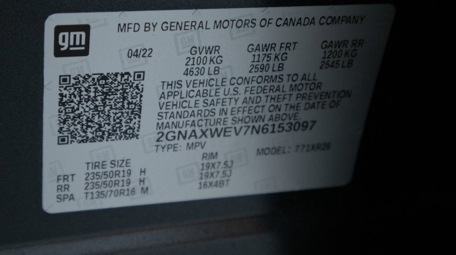Certified 2022 Chevrolet Equinox RS AWD/4WD image 26