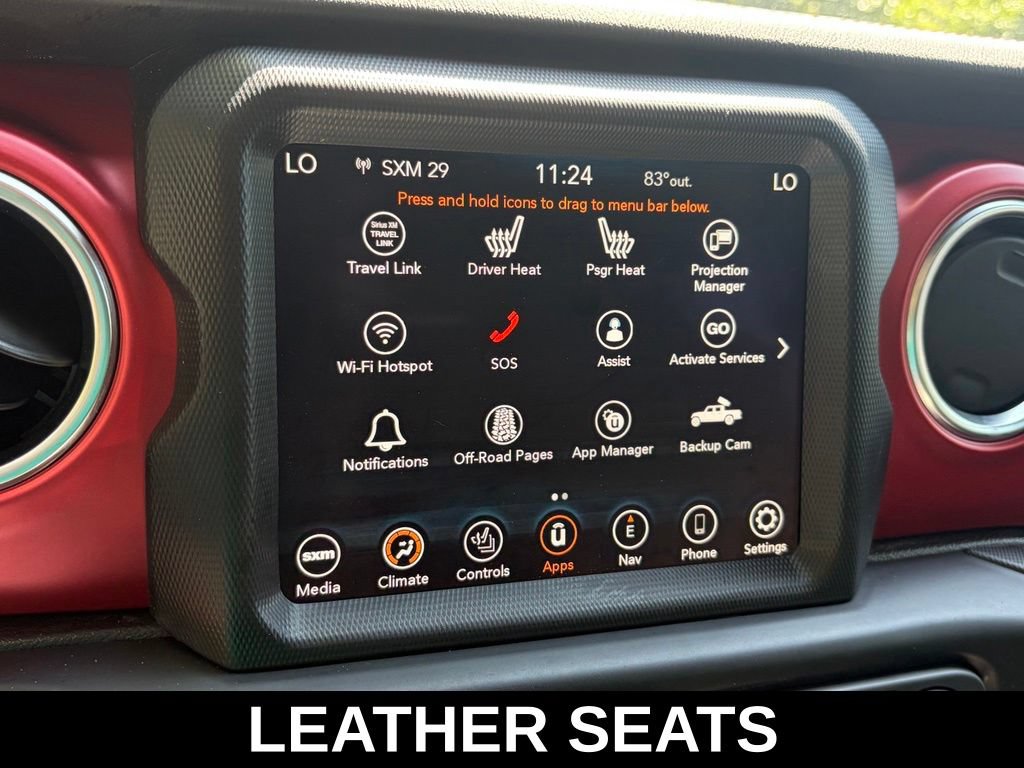 Used 2022 Jeep Gladiator Rubicon w/ LED Lighting Group AWD/4WD image 16