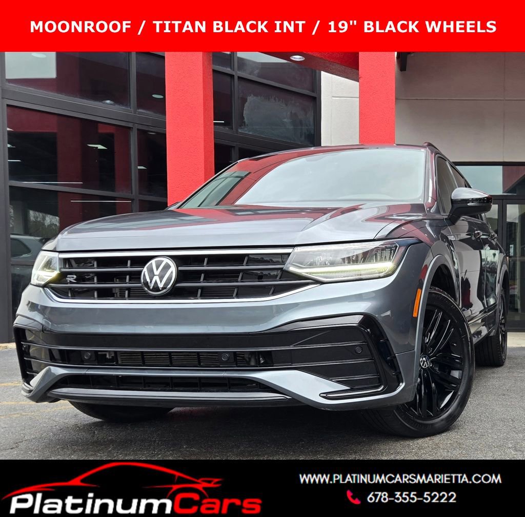 Used 2022 Volkswagen Tiguan SE R-Line AWD/4WD image 1