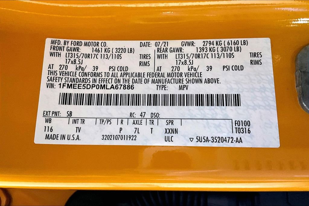 Used 2021 Ford Bronco Wildtrak AWD/4WD image 42