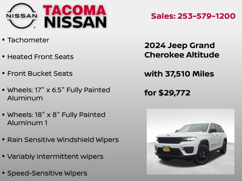 Used 2024 Jeep Grand Cherokee Altitude image 34
