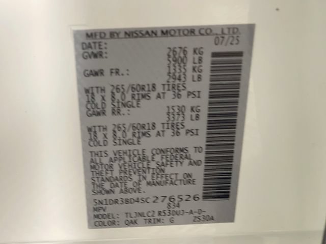 Used 2025 Nissan Pathfinder Rock Creek AWD/4WD image 33