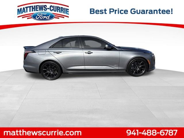 Used 2022 Cadillac CT4 V w/ Technology Package image 3