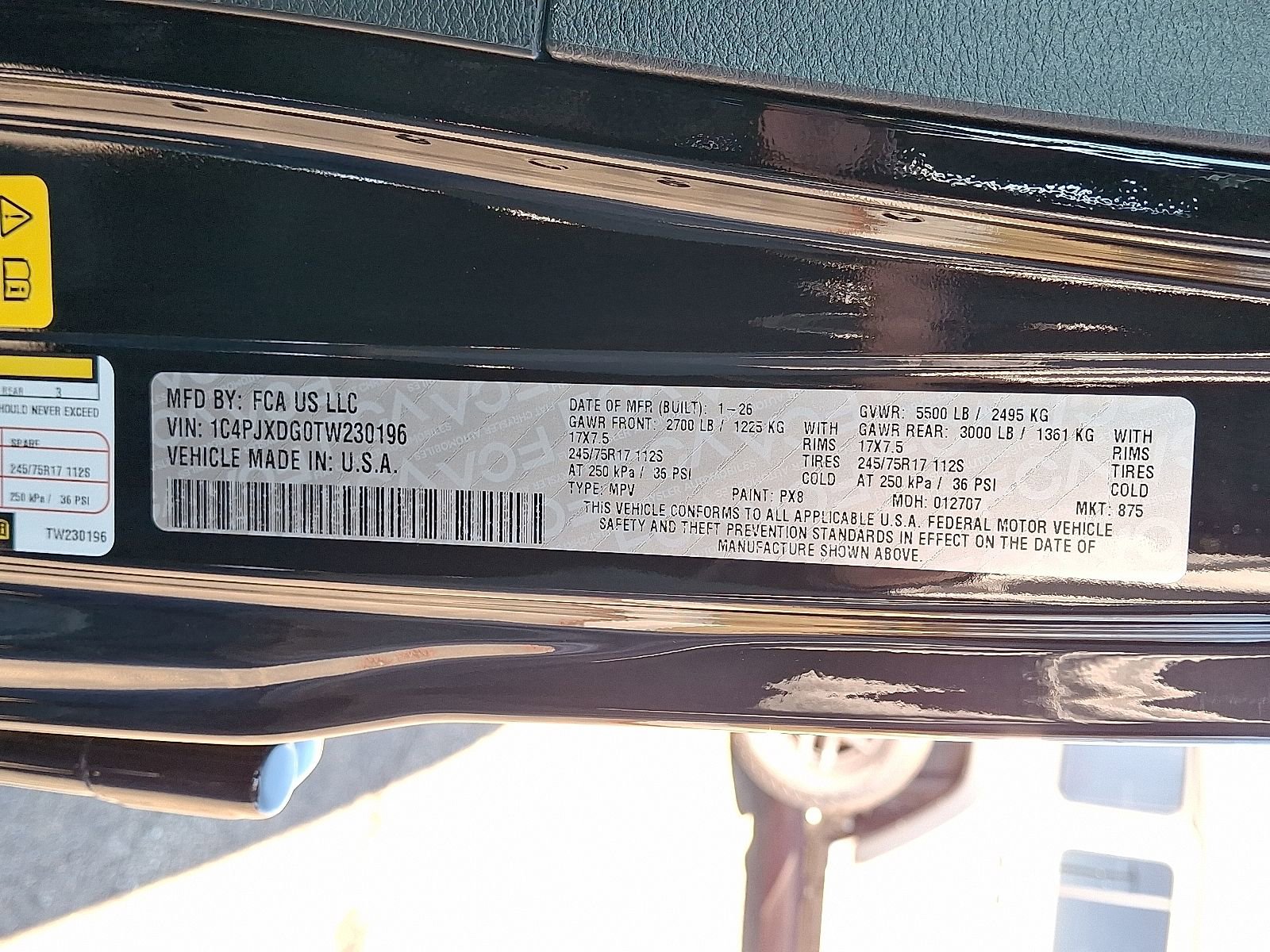 New 2026 Jeep Wrangler Unlimited Sport AWD/4WD image 13
