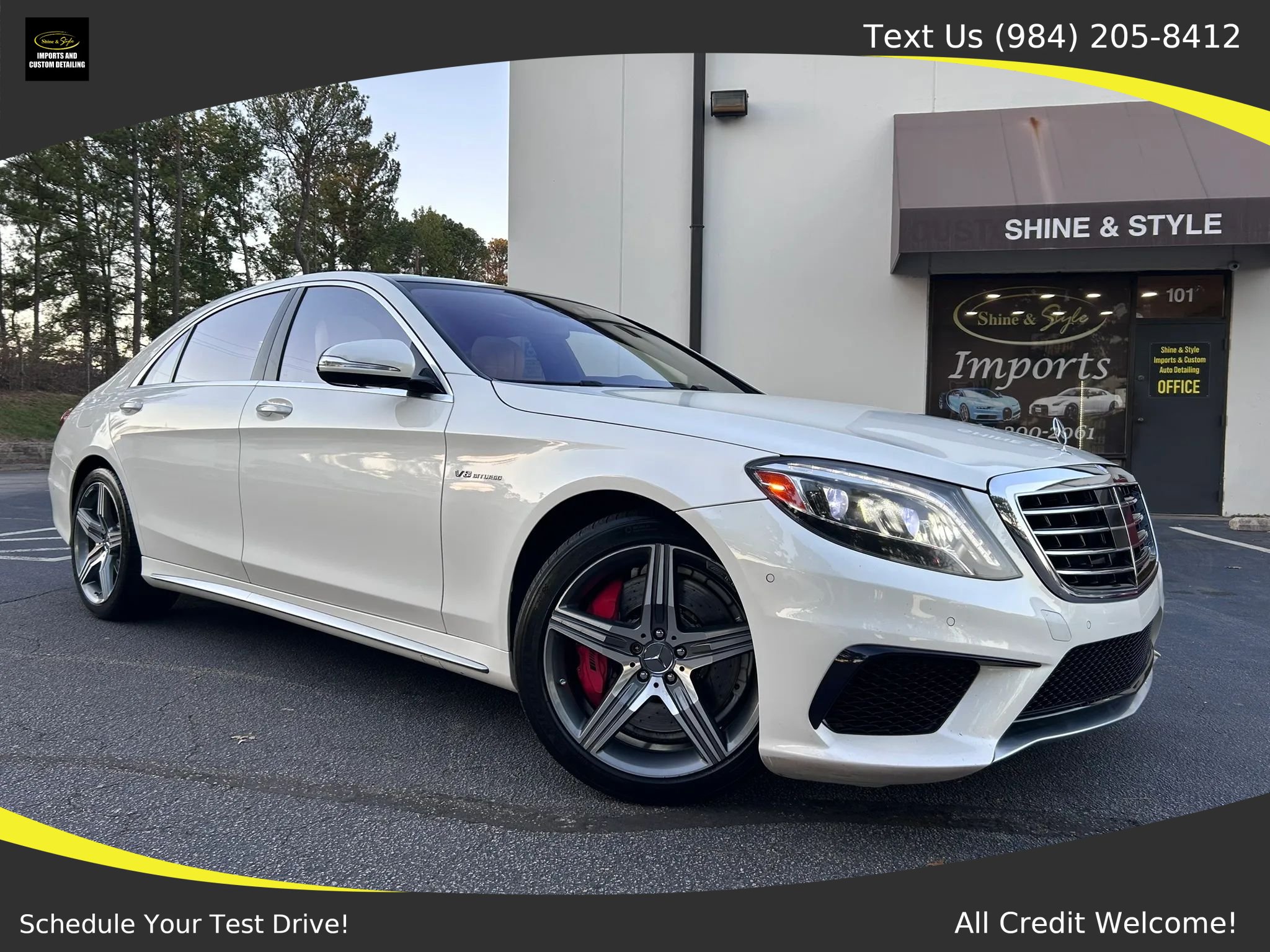 Used 2015 Mercedes-Benz S 63 AMG 4MATIC Sedan image 1