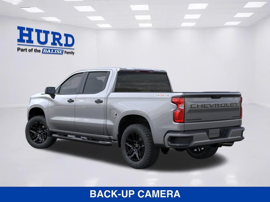 New 2026 Chevrolet Silverado 1500 Custom w/ Turbomax Blackout Package AWD/4WD image 4