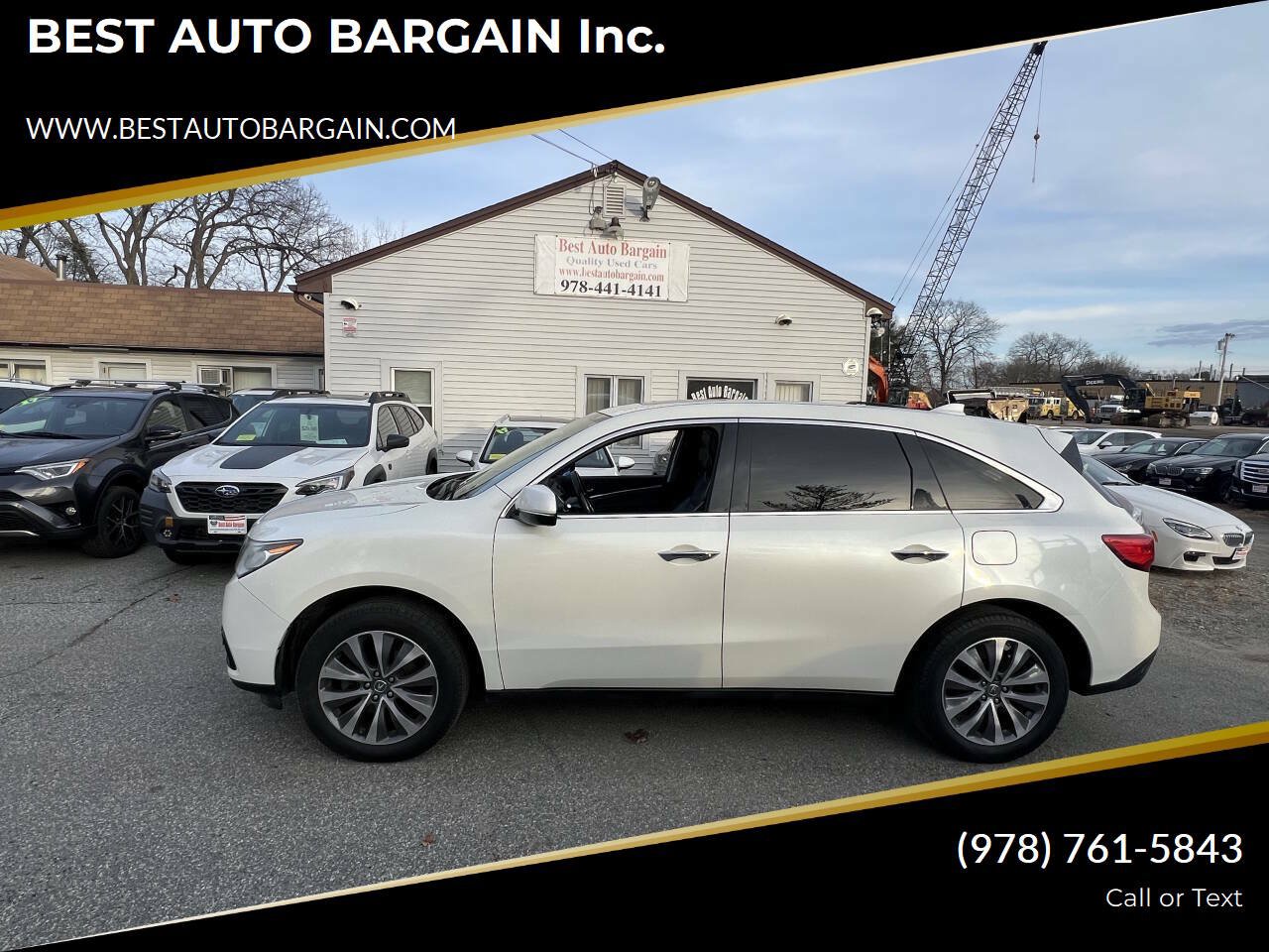 Used 2015 Acura MDX w/ Tech & Entertainment Pkg AWD/4WD image 1