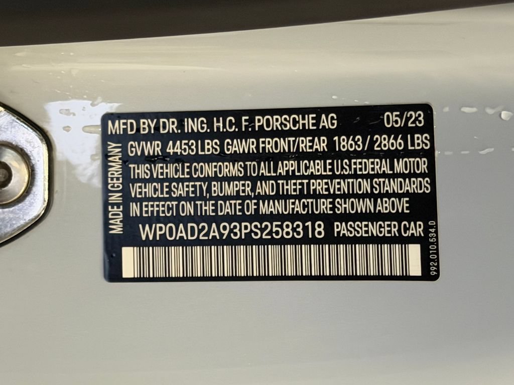 Certified 2023 Porsche 911 Turbo S AWD/4WD image 25