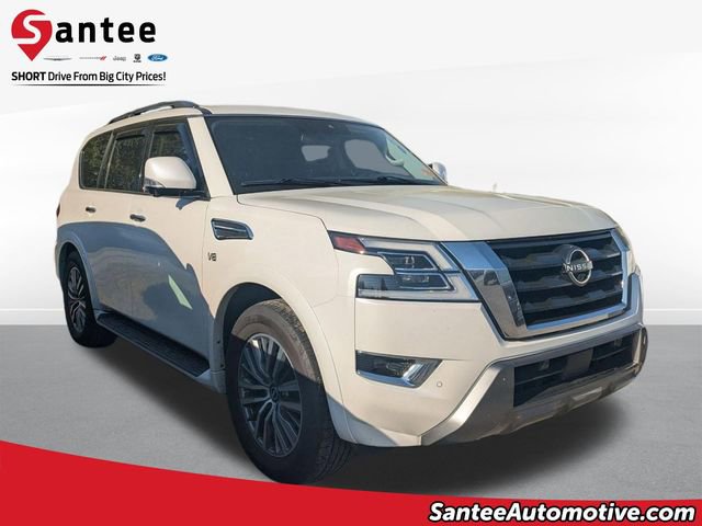 Used 2021 Nissan Armada SL w/ Captain's Chairs Package image 1