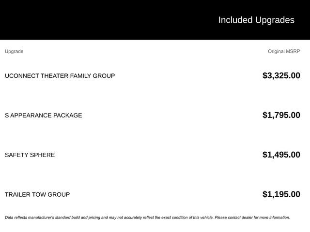 Used 2026 Chrysler Pacifica Limited w/ Uconnect Theater Family Group image 2