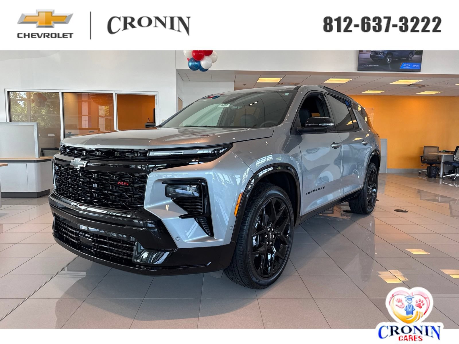 New 2026 Chevrolet Traverse RS w/ LPO, Floor Liner Package
