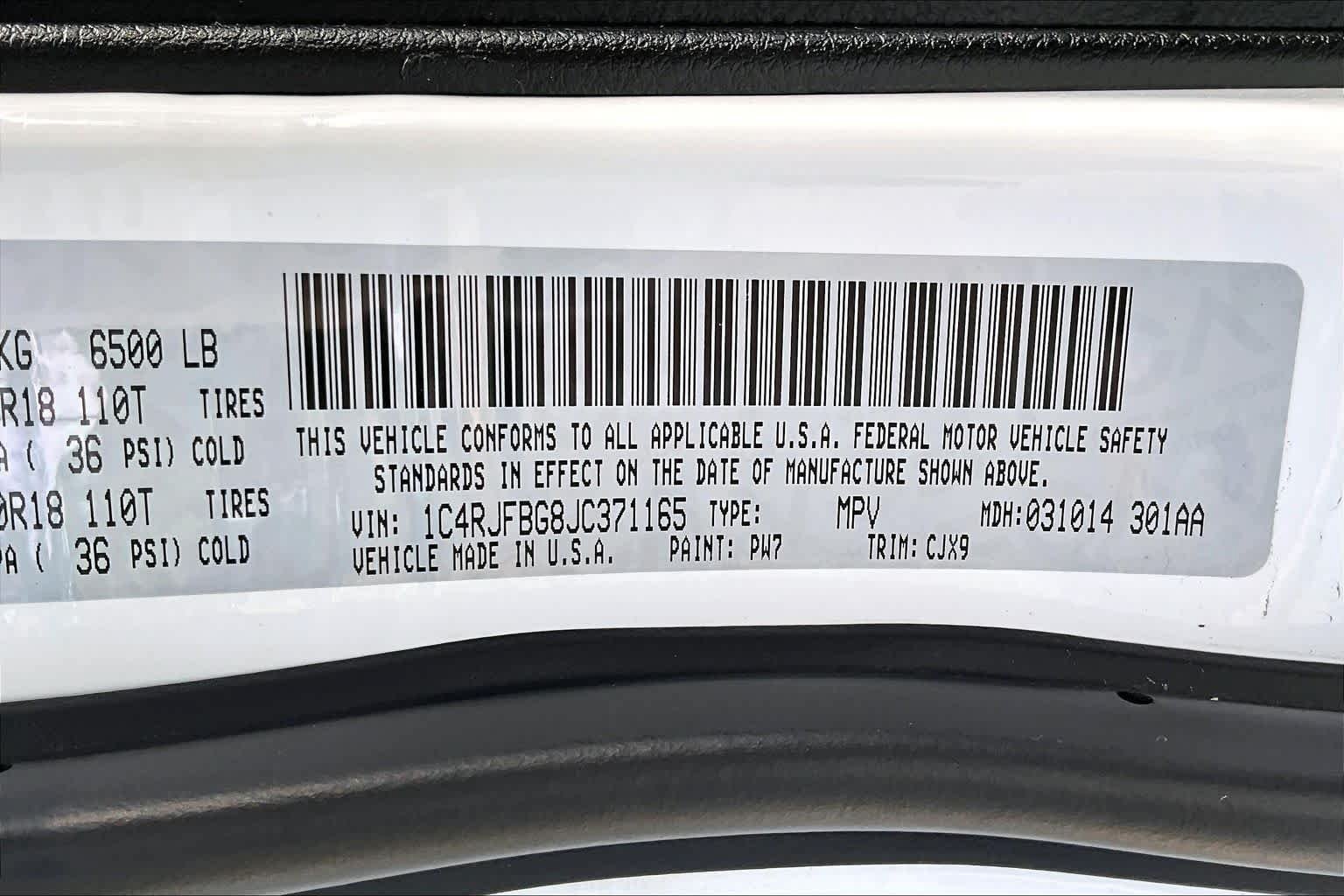 Used 2018 Jeep Grand Cherokee Limited w/ Trailer Tow Group IV AWD/4WD image 31