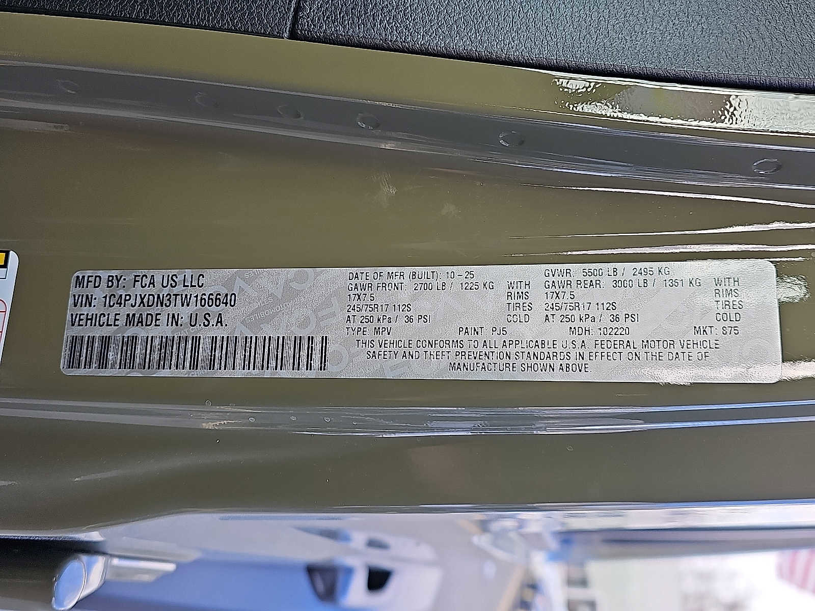 New 2026 Jeep Wrangler Unlimited Sport AWD/4WD image 17