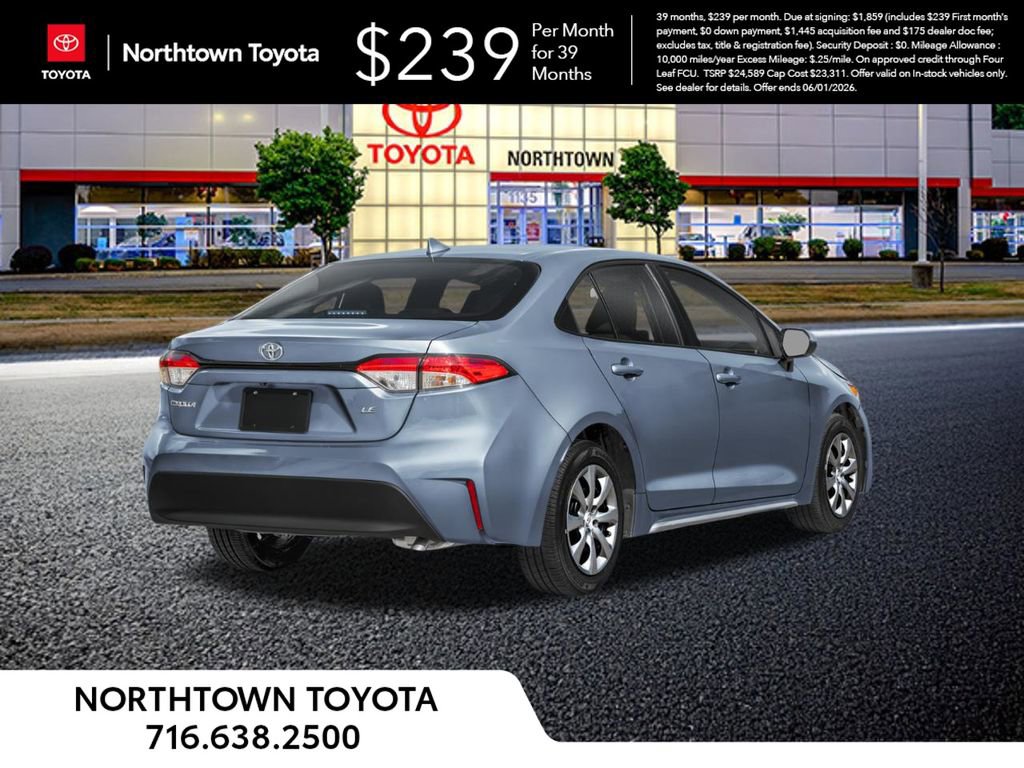 New 2026 Toyota Corolla LE FWD image 2