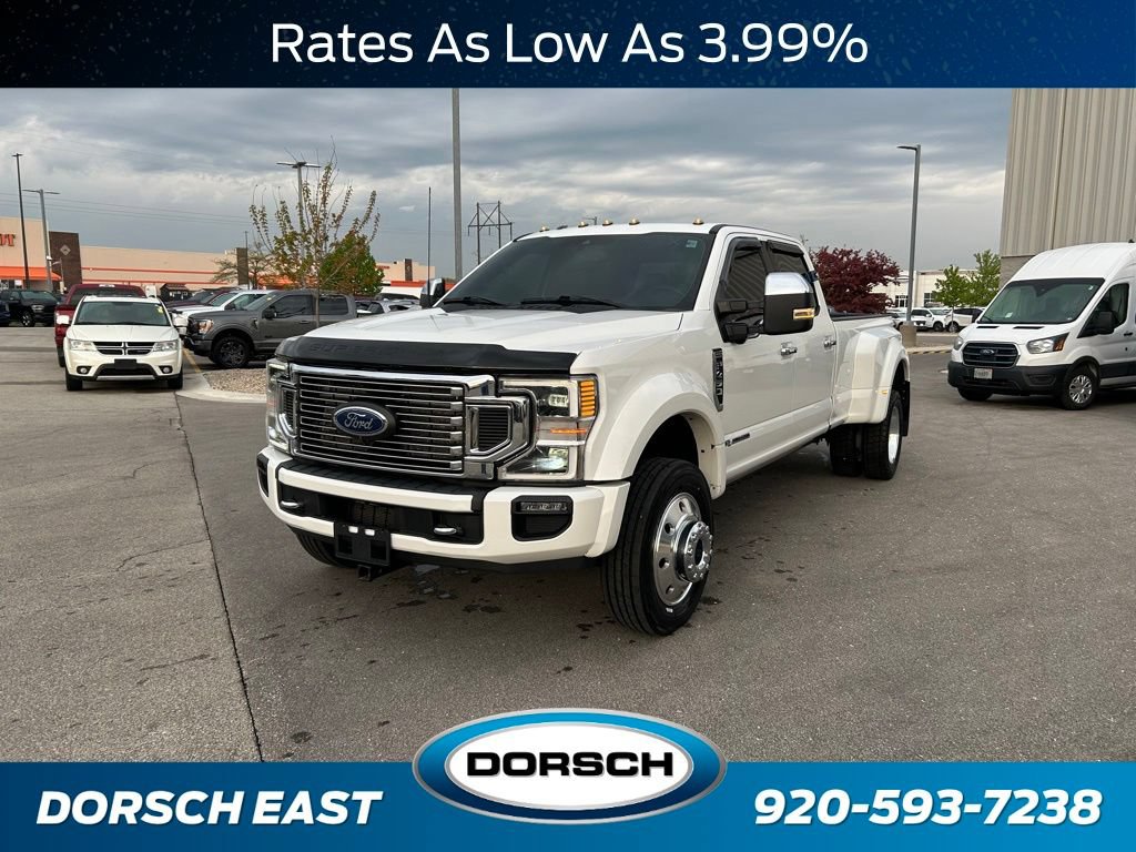 Certified 2022 Ford F450 Platinum w/ FX4 Off-Road Package AWD/4WD image 1