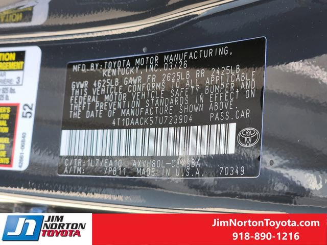 New 2026 Toyota Camry SE w/ Multimedia Upgrade Package image 23