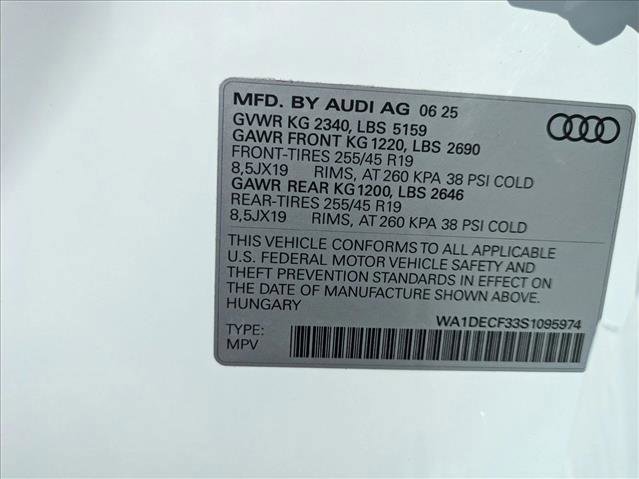 New 2025 Audi Q3 2.0T Premium image 21