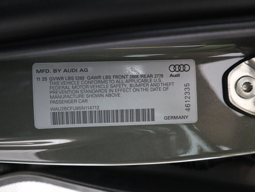 Used 2025 Audi A5 2.0T Premium Plus w/ Premium Plus AWD/4WD image 35