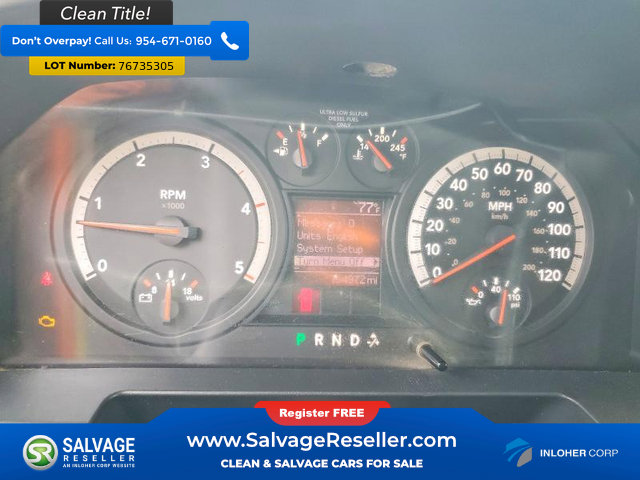 Used 2012 RAM 3500 ST w/ Chrome Appearance Group RWD image 12