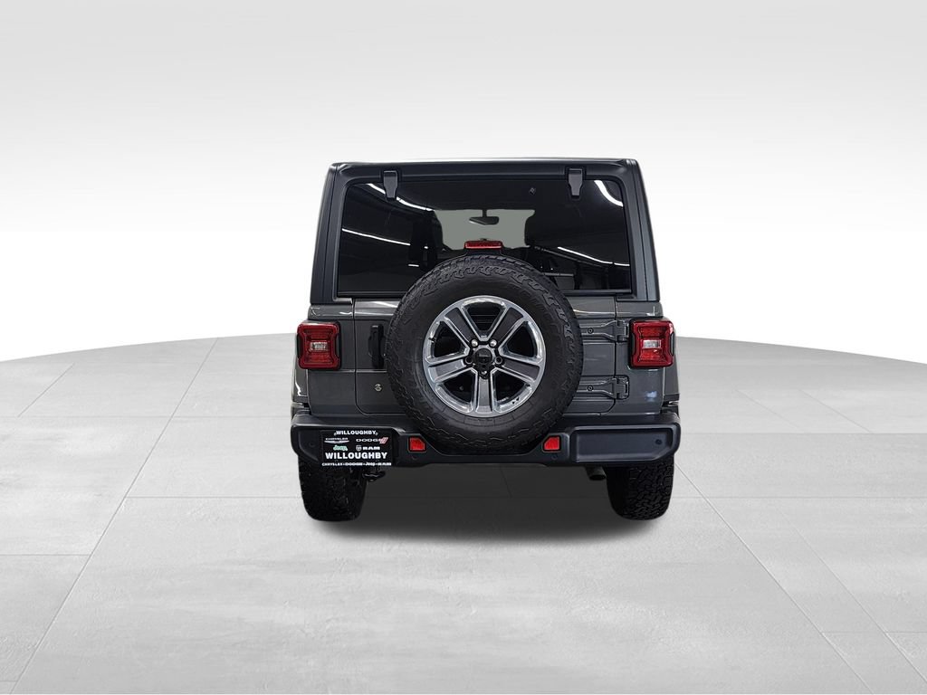 Used 2020 Jeep Wrangler Unlimited Sahara w/ Uconnect 4C Nav & Sound Group AWD/4WD image 7