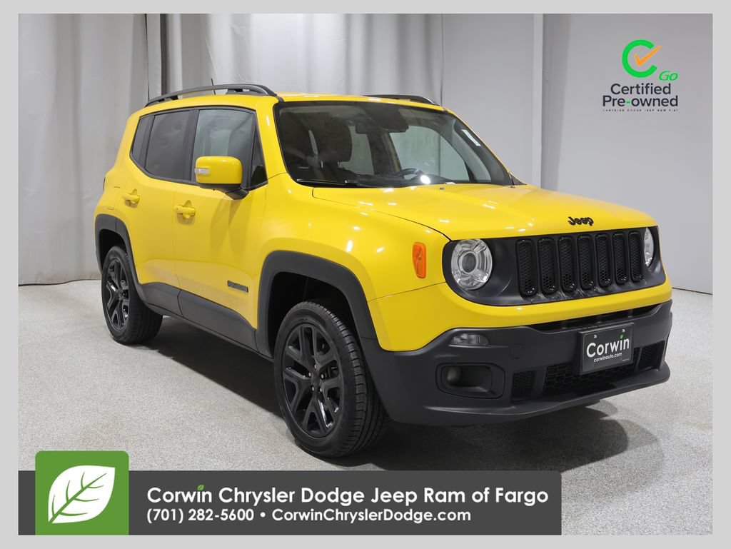 Certified 2018 Jeep Renegade Altitude w/ Safety & Security Group