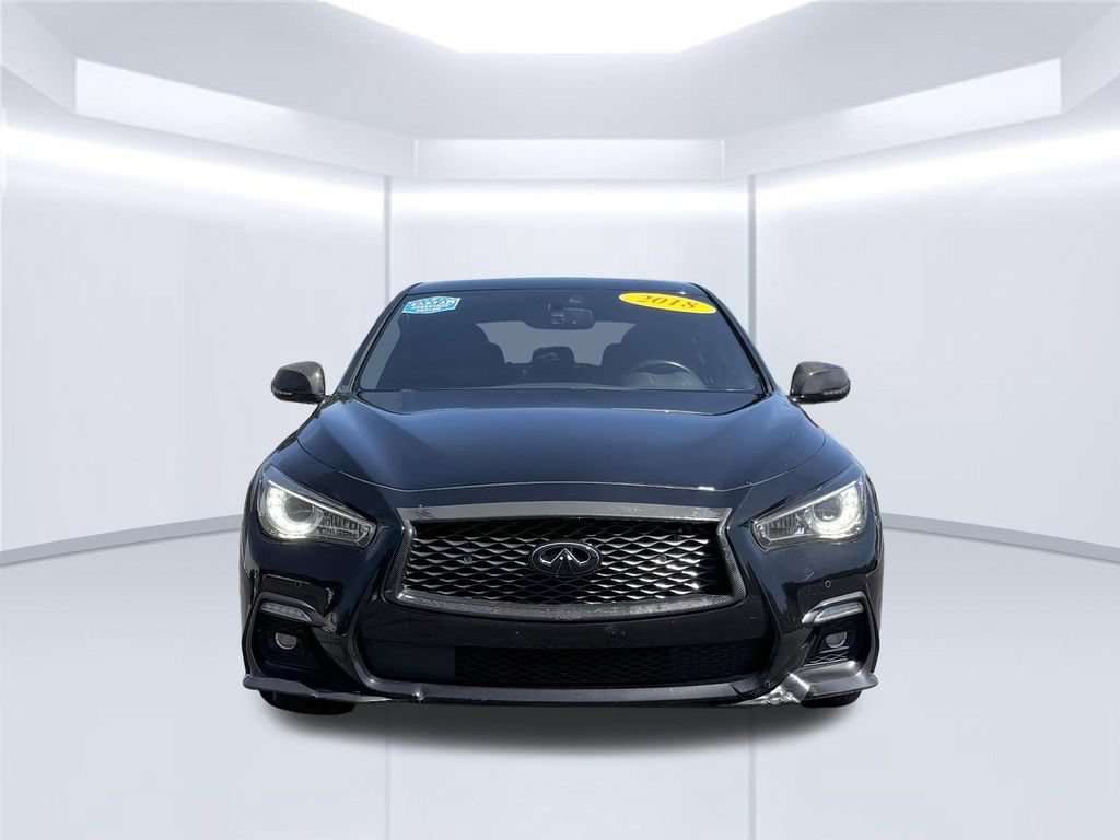 Used 2018 INFINITI Q50 Red Sport 400 AWD/4WD image 9