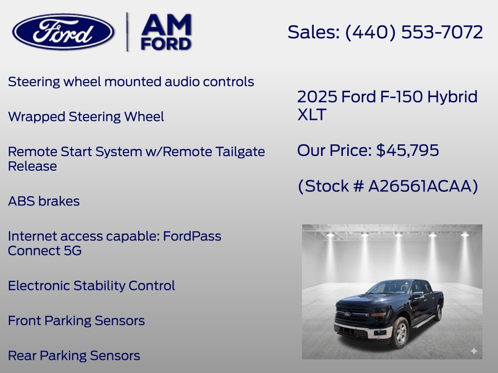 Used 2025 Ford F150 XLT w/ Equipment Group 302A MID AWD/4WD image 27