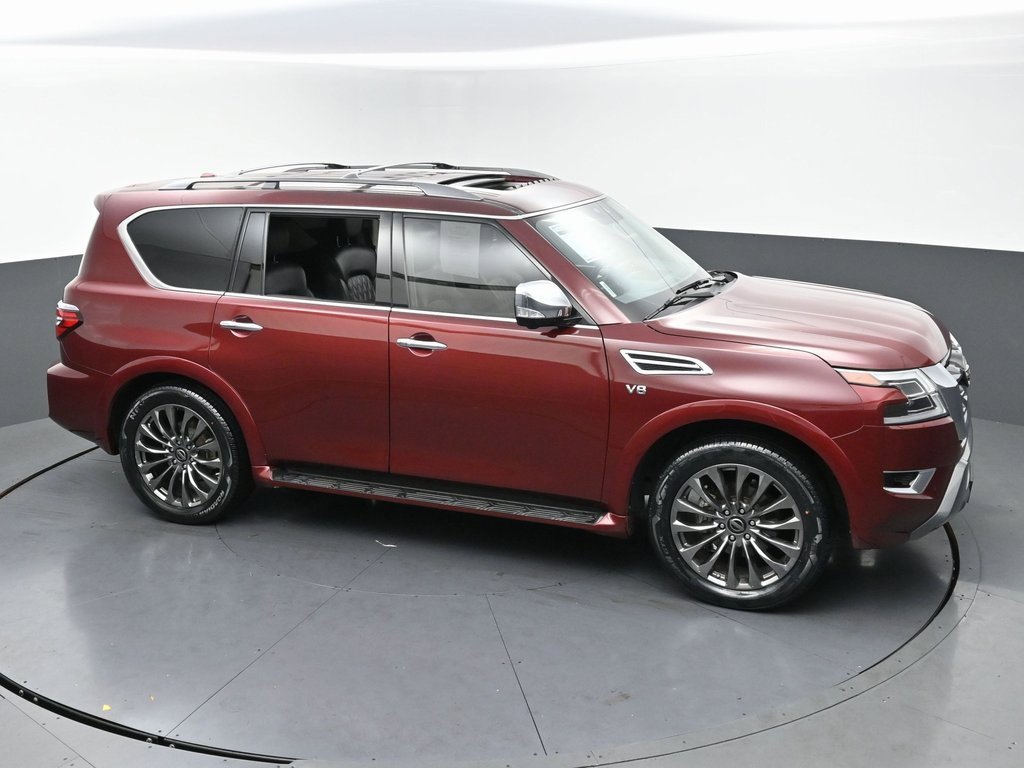 Used 2021 Nissan Armada Platinum w/ Captain's Chairs Package image 52