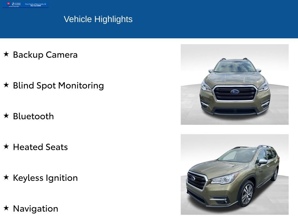 Used 2022 Subaru Ascent Touring AWD/4WD image 2