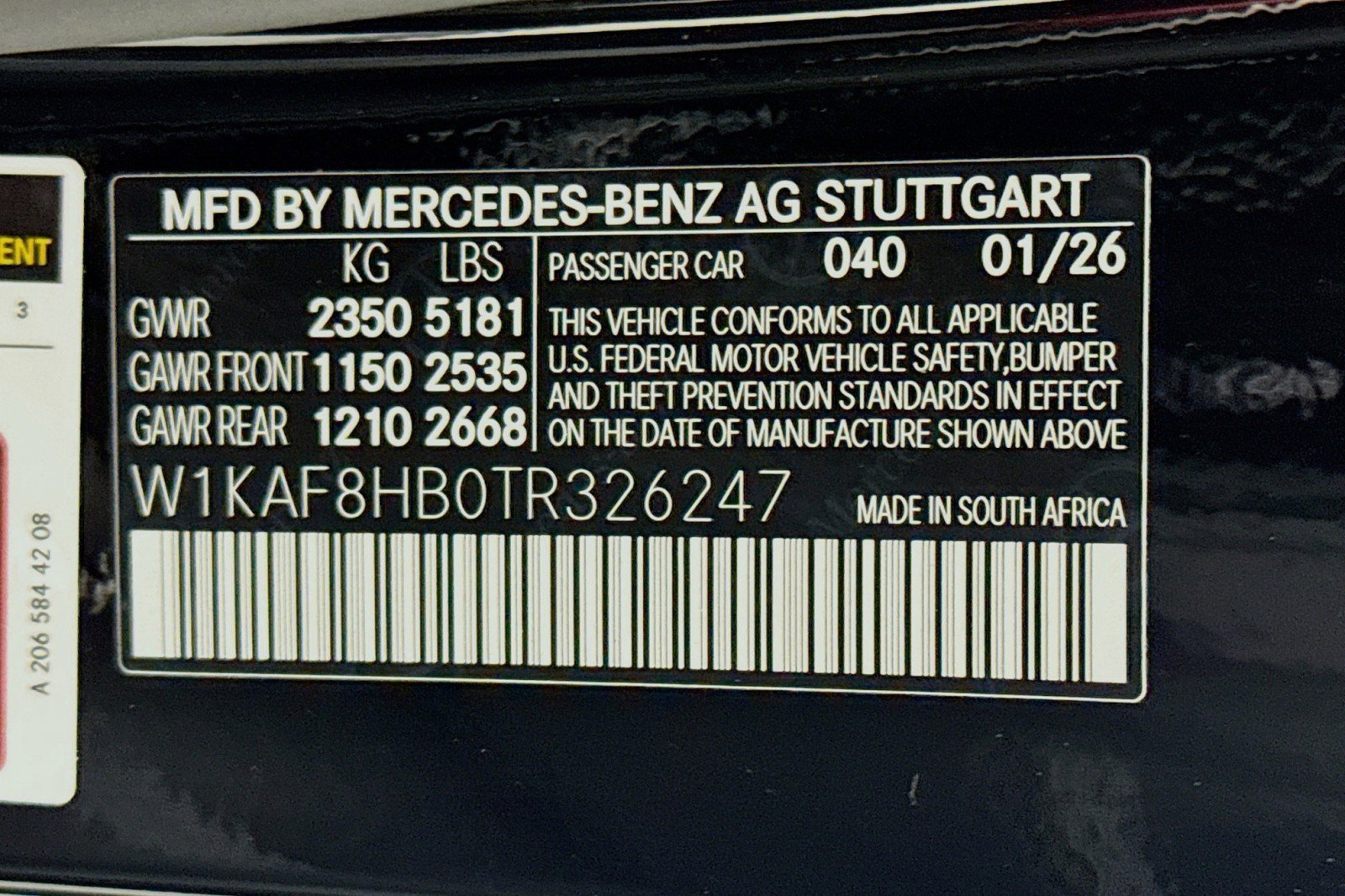 New 2026 Mercedes-Benz C 43 AMG 4MATIC Sedan image 24
