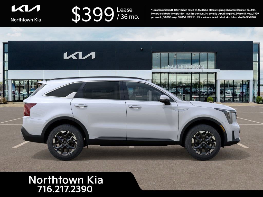 New 2026 Kia Sorento S w/ S Panoramic Sunroof Package image 7
