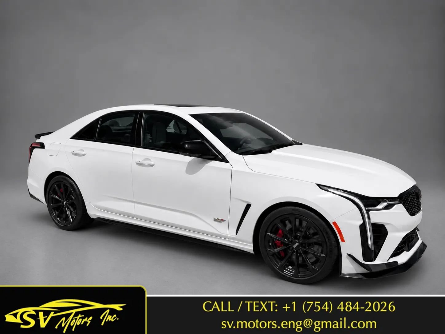Used 2025 Cadillac CT4 V Blackwing w/ Carbon Fiber 1 Package