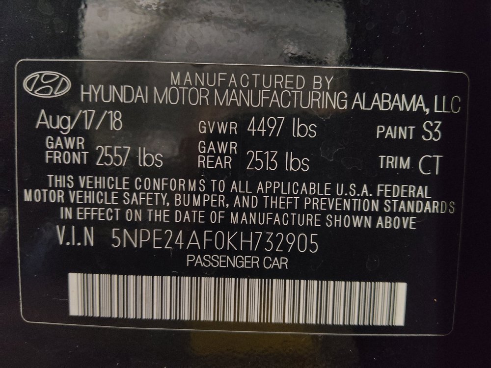 Used 2019 Hyundai Sonata SE FWD image 33