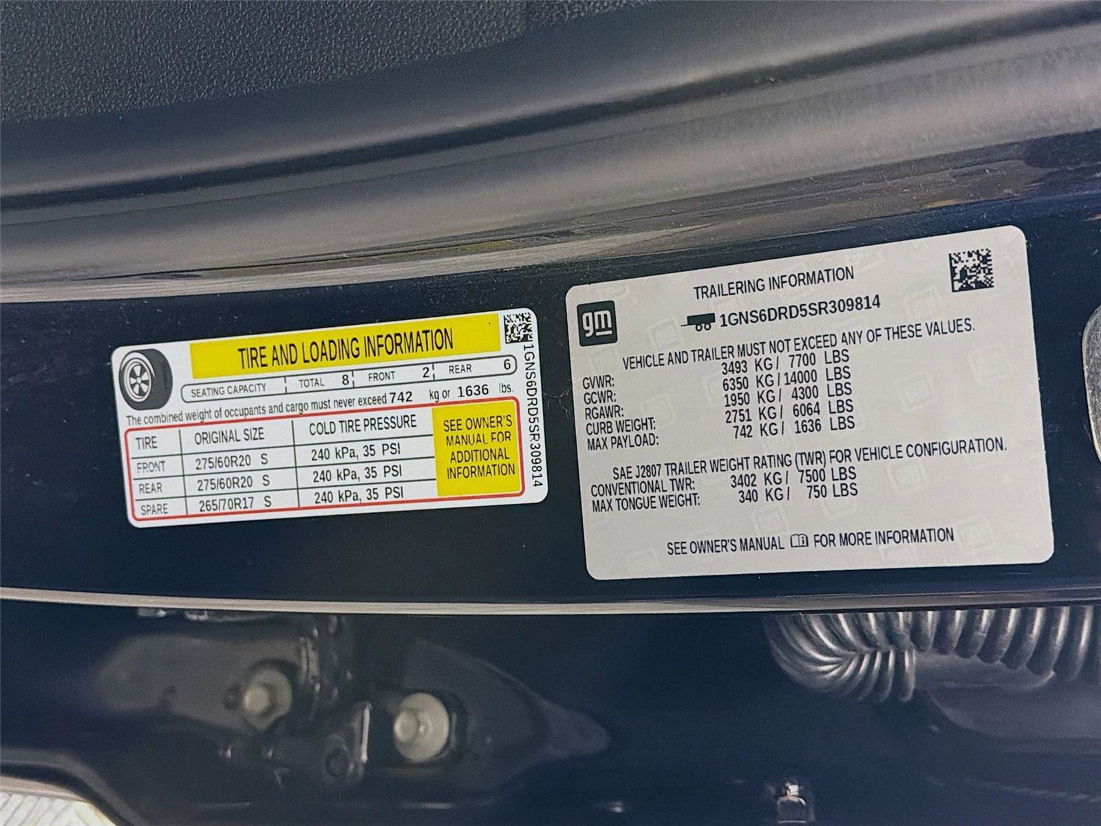 Used 2025 Chevrolet Suburban Z71 AWD/4WD image 39