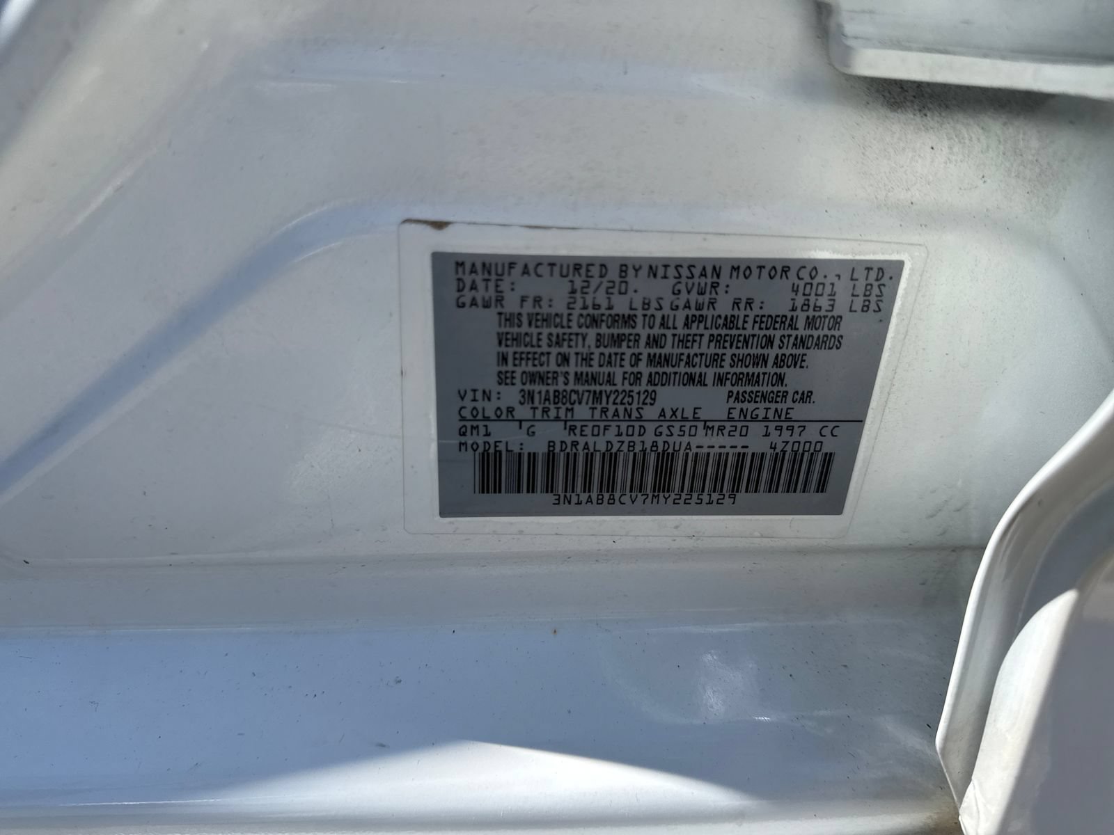 Used 2021 Nissan Sentra SV FWD image 30