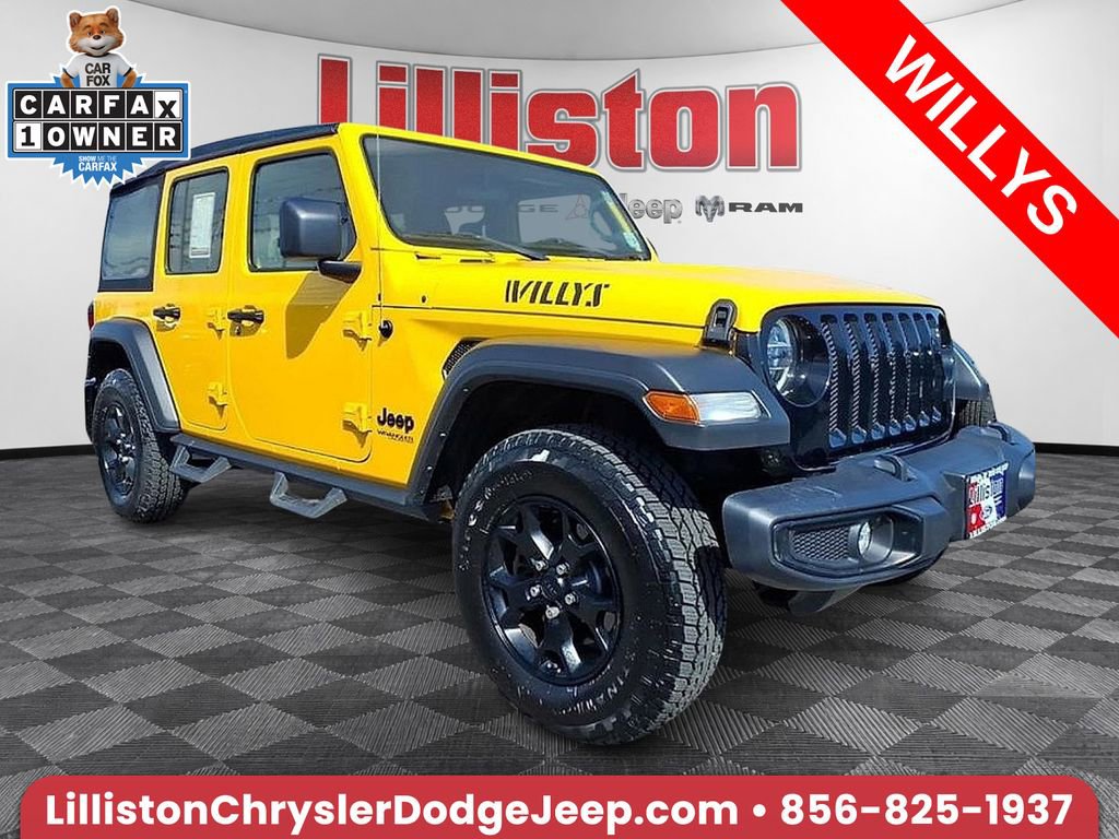 Used 2021 Jeep Wrangler Unlimited Sport image 1