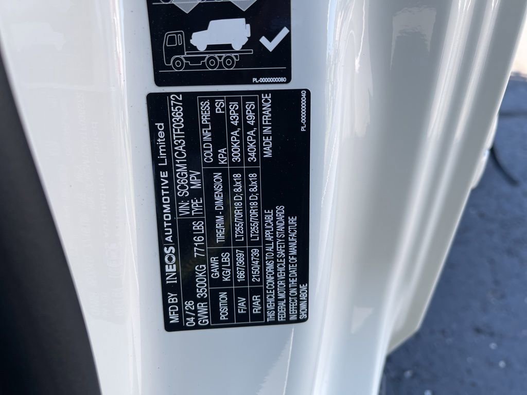 New 2026 INEOS Grenadier AWD/4WD image 12