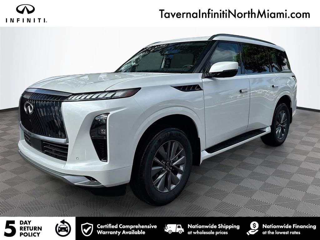 New 2026 INFINITI QX80 Pure w/ Cargo Package