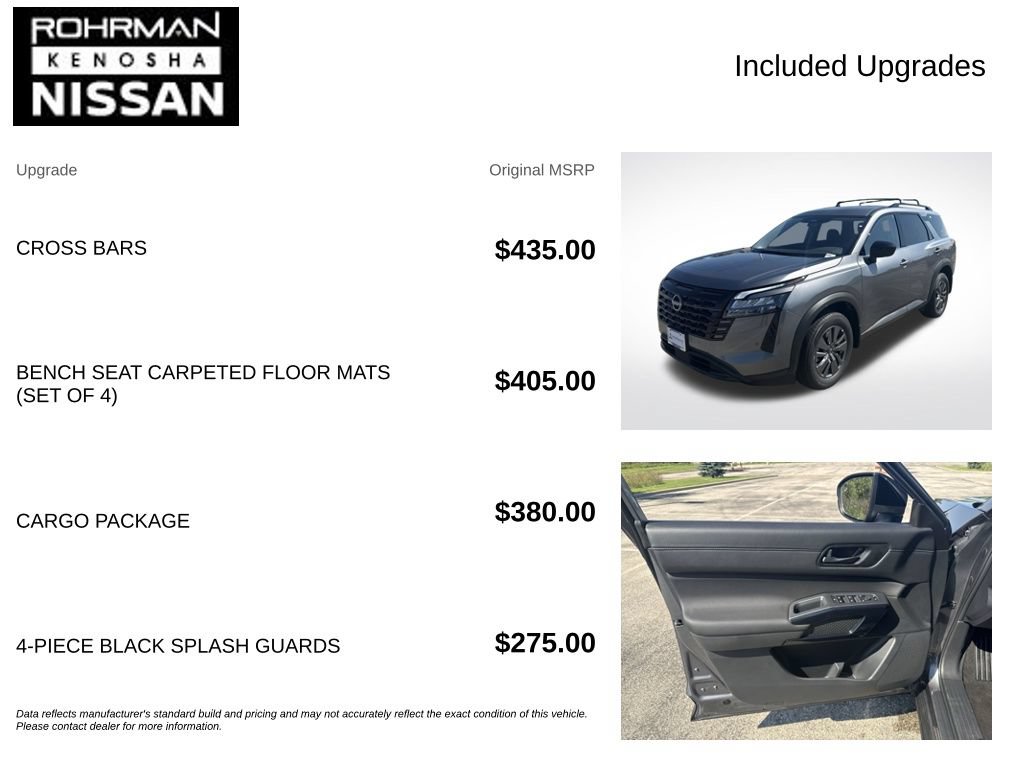 New 2026 Nissan Pathfinder SV w/ Cargo Package AWD/4WD image 4