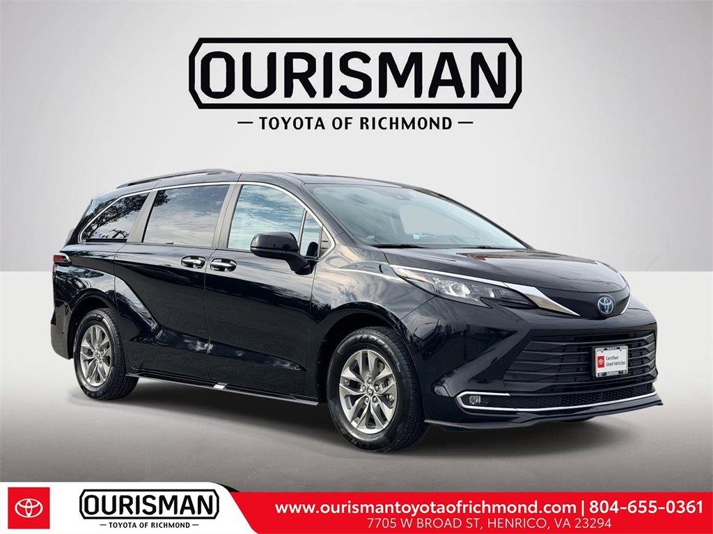 Certified 2024 Toyota Sienna XLE