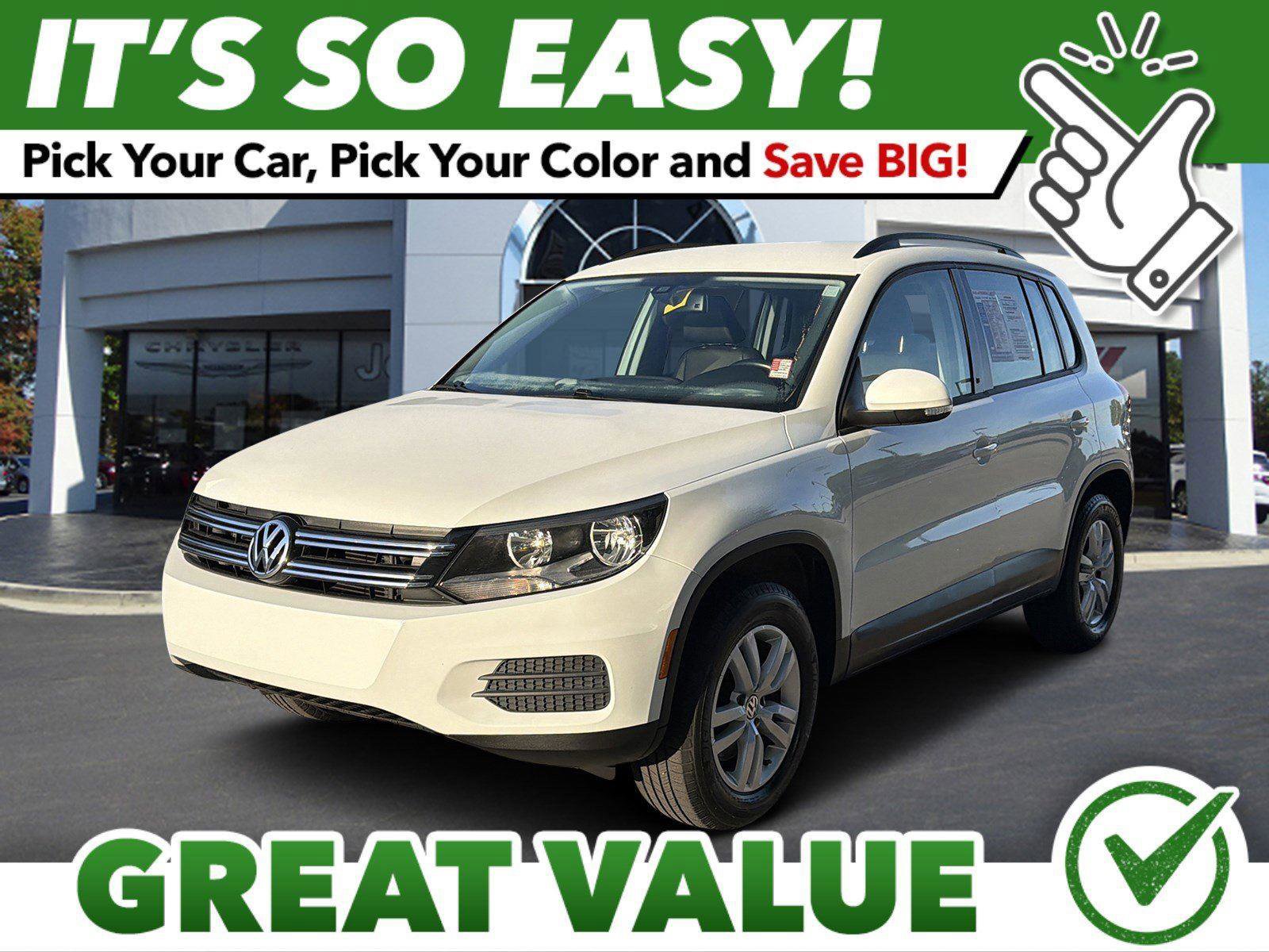 Used 2016 Volkswagen Tiguan S