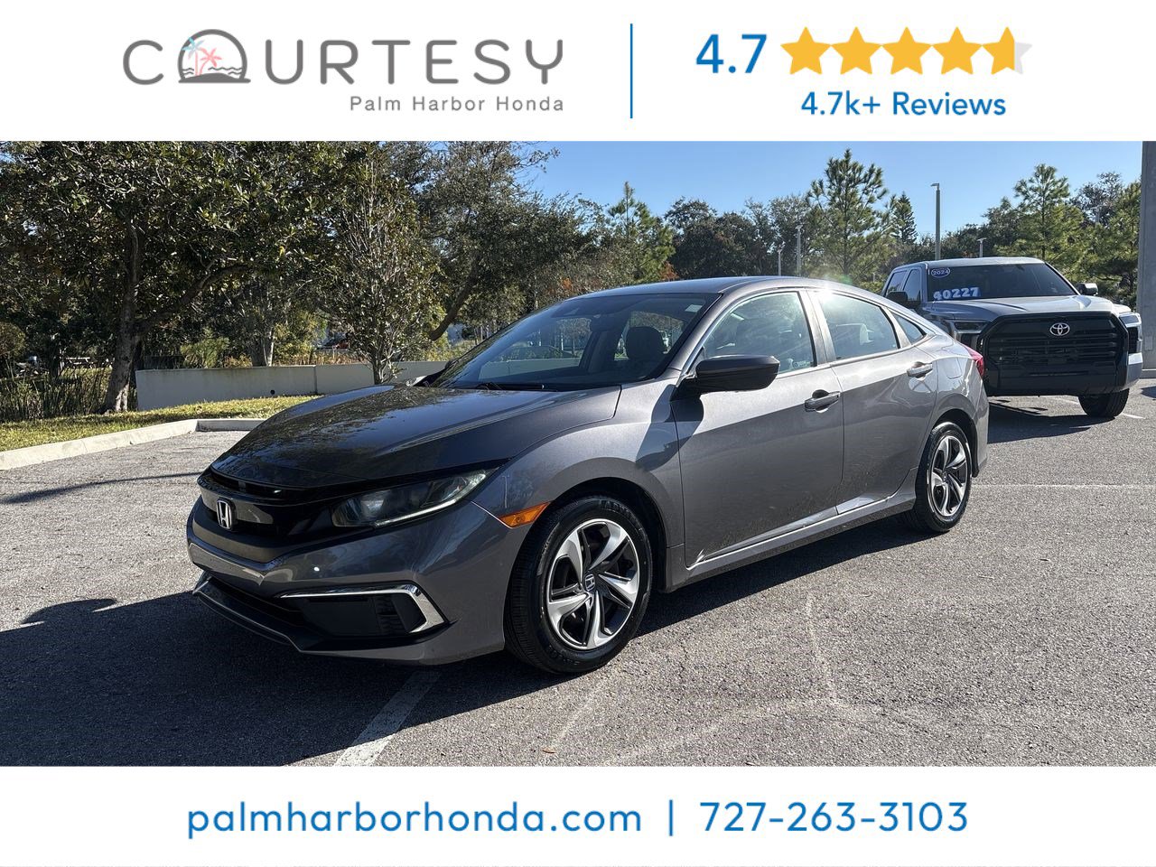 Certified 2019 Honda Civic LX