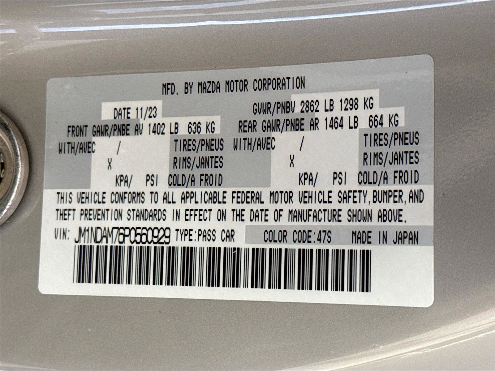 Used 2023 MAZDA MX-5 Miata Grand Touring w/ Weather Package image 29