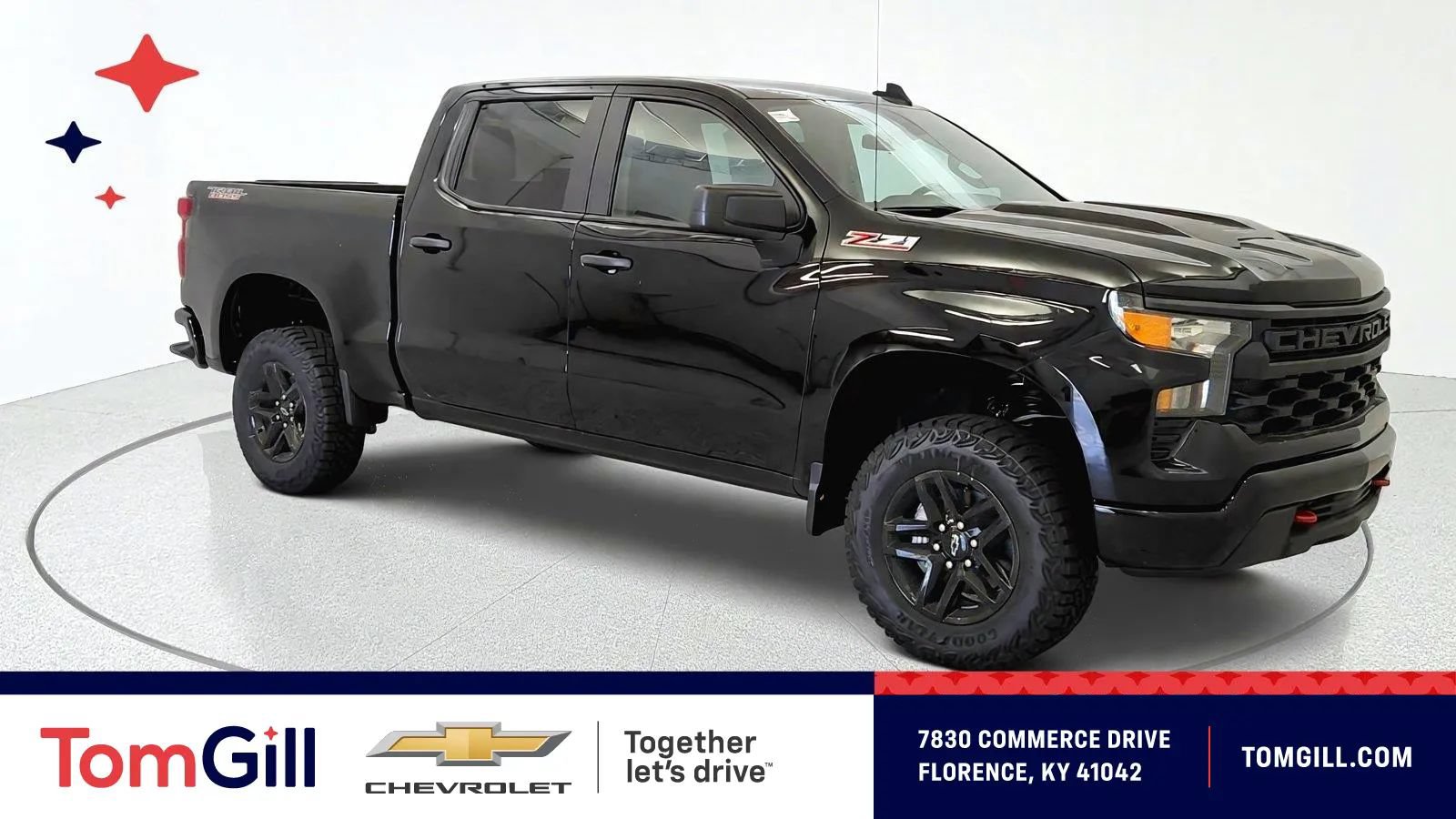 New 2026 Chevrolet Silverado 1500 Custom Trail Boss AWD/4WD image 1