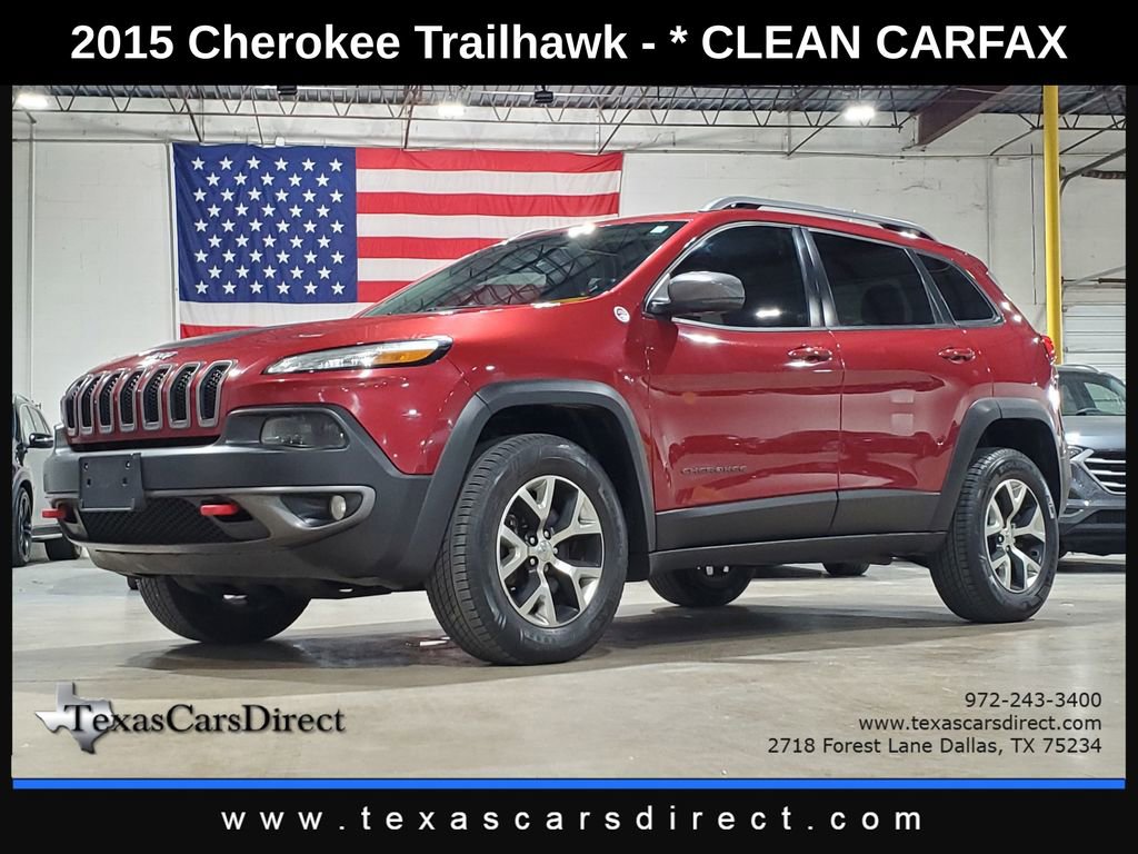 Used 2015 Jeep Cherokee Trailhawk w/ Comfort/Convenience Group