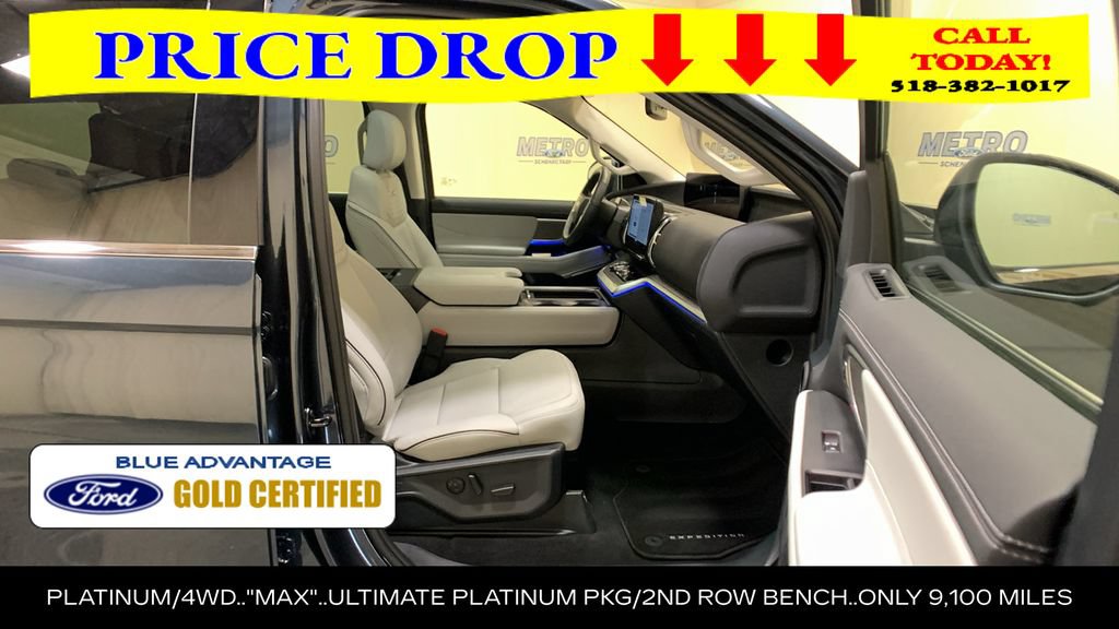 Certified 2025 Ford Expedition Max Platinum w/ Platinum Ultimate Package AWD/4WD image 12