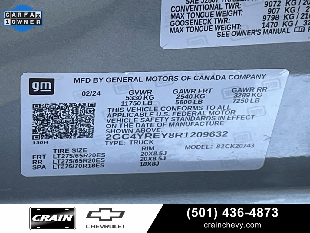 Used 2024 Chevrolet Silverado 2500 High Country w/ High Country Premium Package image 35