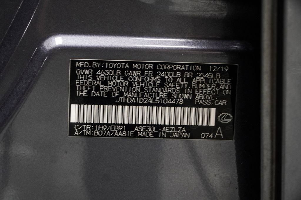 Used 2020 Lexus IS 300 w/ Premium Package image 39