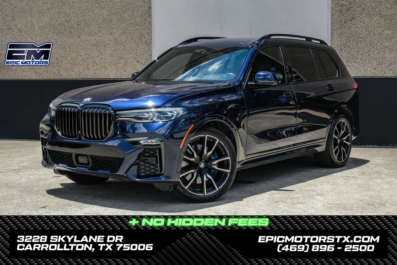 Used 2021 BMW X7 xDrive40i w/ M Sport Package AWD/4WD image 1